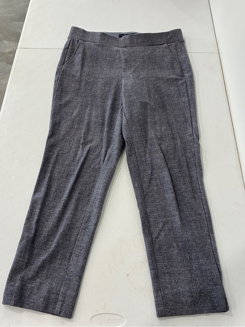 Studio by Torrid Gray Pull-On Relaxed Taper Pants - Plus Size 1R - Workwear